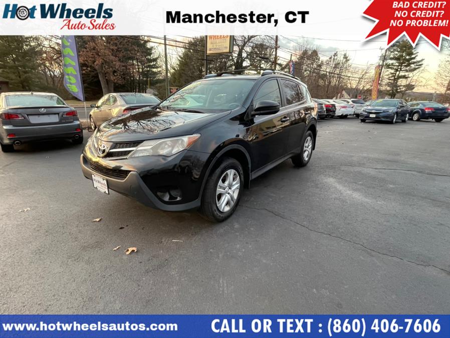 2013 Toyota RAV4 AWD 4dr LE (Natl), available for sale in Manchester, Connecticut | Hot Wheels Auto Sales LLC. Manchester, Connecticut