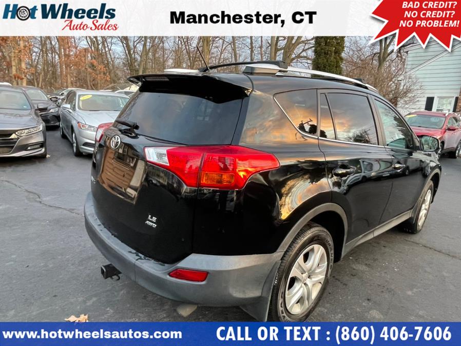 2013 Toyota RAV4 AWD 4dr LE (Natl), available for sale in Manchester, Connecticut | Hot Wheels Auto Sales LLC. Manchester, Connecticut 2013 Toyota RAV4 AWD 4dr LE (Natl), available for sale in Manchester, Connecticut | Hot Wheels Auto Sales LLC. Manchester, Connecticut