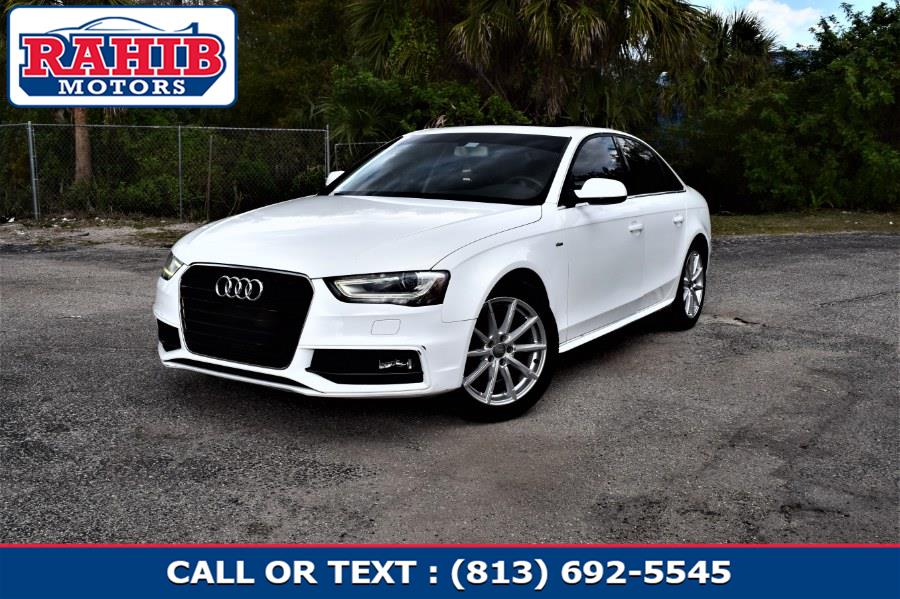 Used Audi A4 4dr Sdn CVT FrontTrak 2.0T Premium 2015 | Rahib Motors. Winter Park, Florida