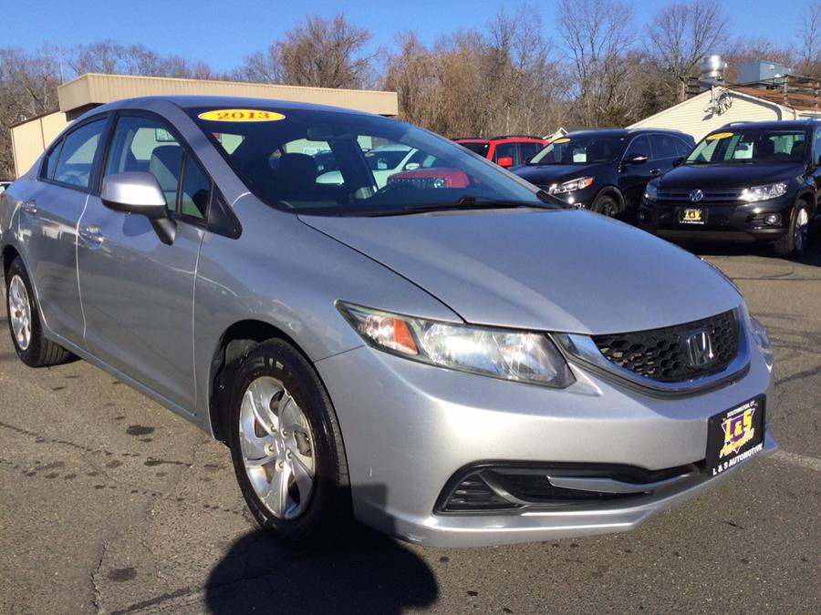 2013 Honda Civic Sdn 4dr Auto LX, available for sale in Plantsville, Connecticut | L&S Automotive LLC. Plantsville, Connecticut 2013 Honda Civic Sdn 4dr Auto LX, available for sale in Plantsville, Connecticut | L&S Automotive LLC. Plantsville, Connecticut