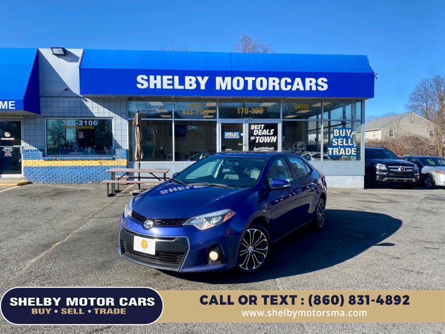 2014 Toyota Corolla 4dr Sdn Man S Plus (Natl), available for sale in Springfield, Massachusetts | Shelby Motor Cars. Springfield, Massachusetts