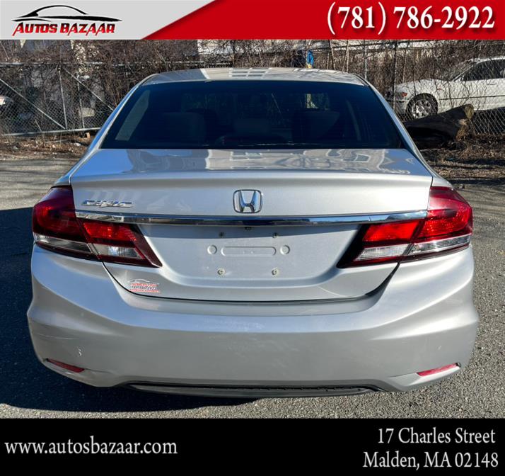2013 Honda Civic Sdn 4dr Auto LX, available for sale in Malden, Massachusetts | Auto Bazaar. Malden, Massachusetts 2013 Honda Civic Sdn 4dr Auto LX, available for sale in Malden, Massachusetts | Auto Bazaar. Malden, Massachusetts