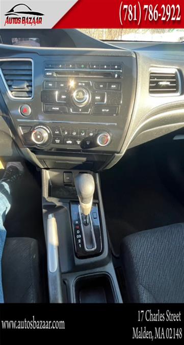 2013 Honda Civic Sdn 4dr Auto LX, available for sale in Malden, Massachusetts | Auto Bazaar. Malden, Massachusetts 2013 Honda Civic Sdn 4dr Auto LX, available for sale in Malden, Massachusetts | Auto Bazaar. Malden, Massachusetts