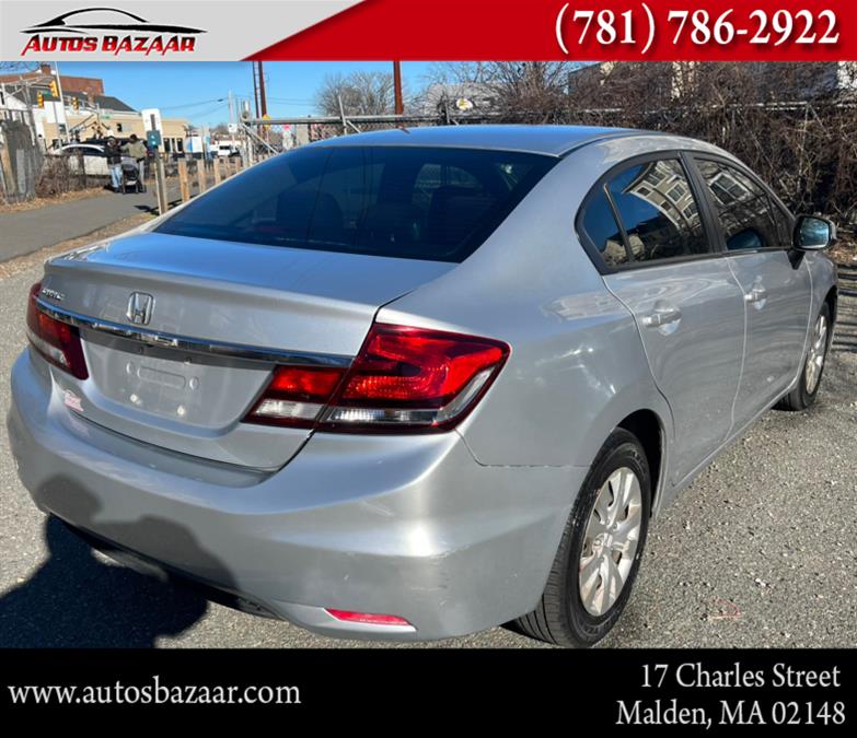2013 Honda Civic Sdn 4dr Auto LX, available for sale in Malden, Massachusetts | Auto Bazaar. Malden, Massachusetts 2013 Honda Civic Sdn 4dr Auto LX, available for sale in Malden, Massachusetts | Auto Bazaar. Malden, Massachusetts