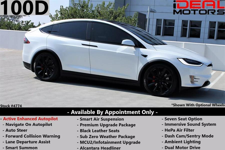Used Tesla Model x 100D Sport Utility 4D 2018 | Ideal Motors. Costa Mesa, California