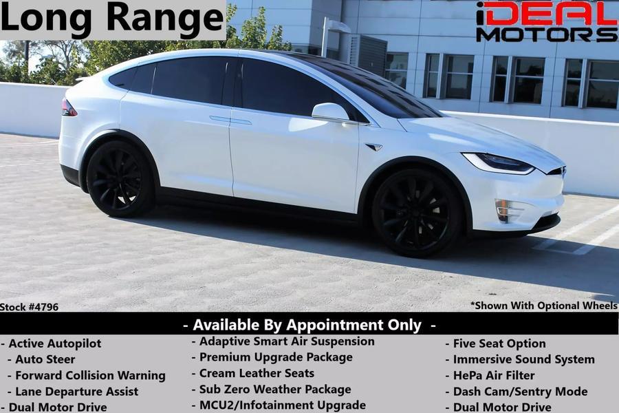 Used Tesla Model x Long Range Sport Utility 4D 2019 | Ideal Motors. Costa Mesa, California