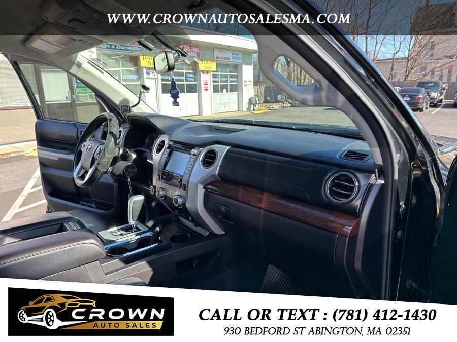 2016 Toyota Tundra 4WD Truck Double Cab 5.7L V8 6-Spd AT LTD (Natl), available for sale in Abington, Massachusetts | Crown Auto Sales. Abington, Massachusetts 2016 Toyota Tundra 4WD Truck Double Cab 5.7L V8 6-Spd AT LTD (Natl), available for sale in Abington, Massachusetts | Crown Auto Sales. Abington, Massachusetts