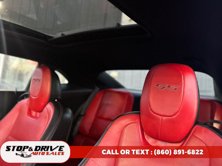 2015 Chevrolet Camaro 2dr Cpe SS w/2SS, available for sale in East Windsor, Connecticut | Stop & Drive Auto Sales. East Windsor, Connecticut 2015 Chevrolet Camaro 2dr Cpe SS w/2SS, available for sale in East Windsor, Connecticut | Stop & Drive Auto Sales. East Windsor, Connecticut