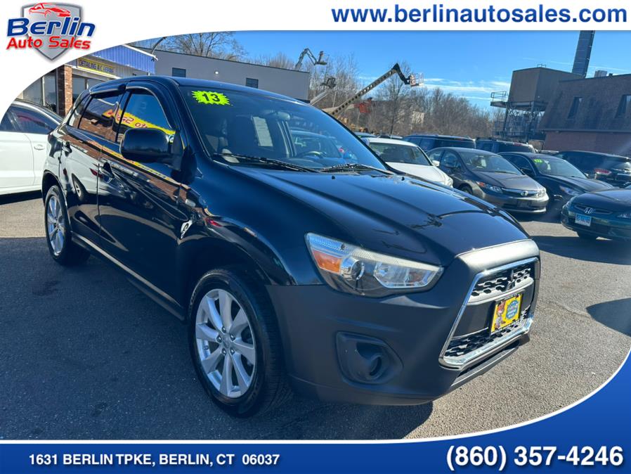 2013 Mitsubishi Outlander Sport 2WD 4dr CVT ES, available for sale in Berlin, Connecticut | Berlin Auto Sales LLC. Berlin, Connecticut 2013 Mitsubishi Outlander Sport 2WD 4dr CVT ES, available for sale in Berlin, Connecticut | Berlin Auto Sales LLC. Berlin, Connecticut
