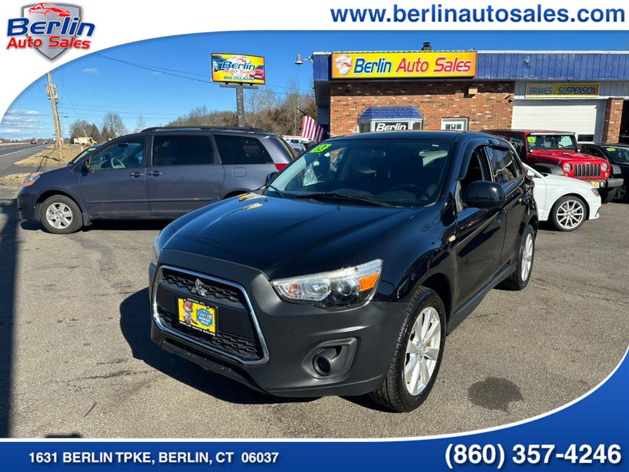 2013 Mitsubishi Outlander Sport 2WD 4dr CVT ES, available for sale in Berlin, Connecticut | Berlin Auto Sales LLC. Berlin, Connecticut 2013 Mitsubishi Outlander Sport 2WD 4dr CVT ES, available for sale in Berlin, Connecticut | Berlin Auto Sales LLC. Berlin, Connecticut