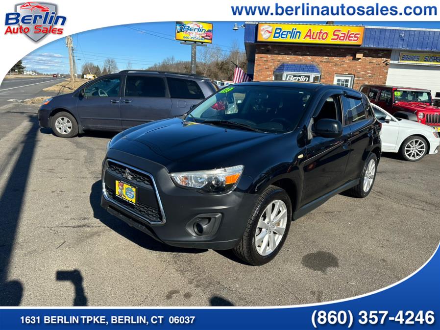 2013 Mitsubishi Outlander Sport 2WD 4dr CVT ES, available for sale in Berlin, Connecticut | Berlin Auto Sales LLC. Berlin, Connecticut 2013 Mitsubishi Outlander Sport 2WD 4dr CVT ES, available for sale in Berlin, Connecticut | Berlin Auto Sales LLC. Berlin, Connecticut