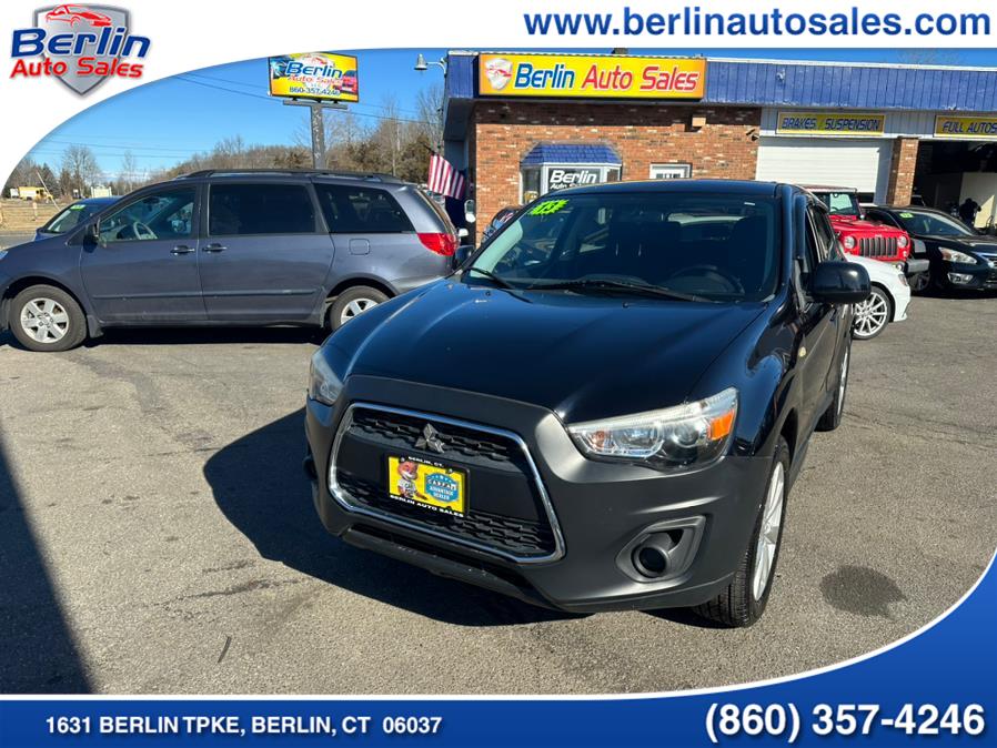 2013 Mitsubishi Outlander Sport 2WD 4dr CVT ES, available for sale in Berlin, Connecticut | Berlin Auto Sales LLC. Berlin, Connecticut 2013 Mitsubishi Outlander Sport 2WD 4dr CVT ES, available for sale in Berlin, Connecticut | Berlin Auto Sales LLC. Berlin, Connecticut