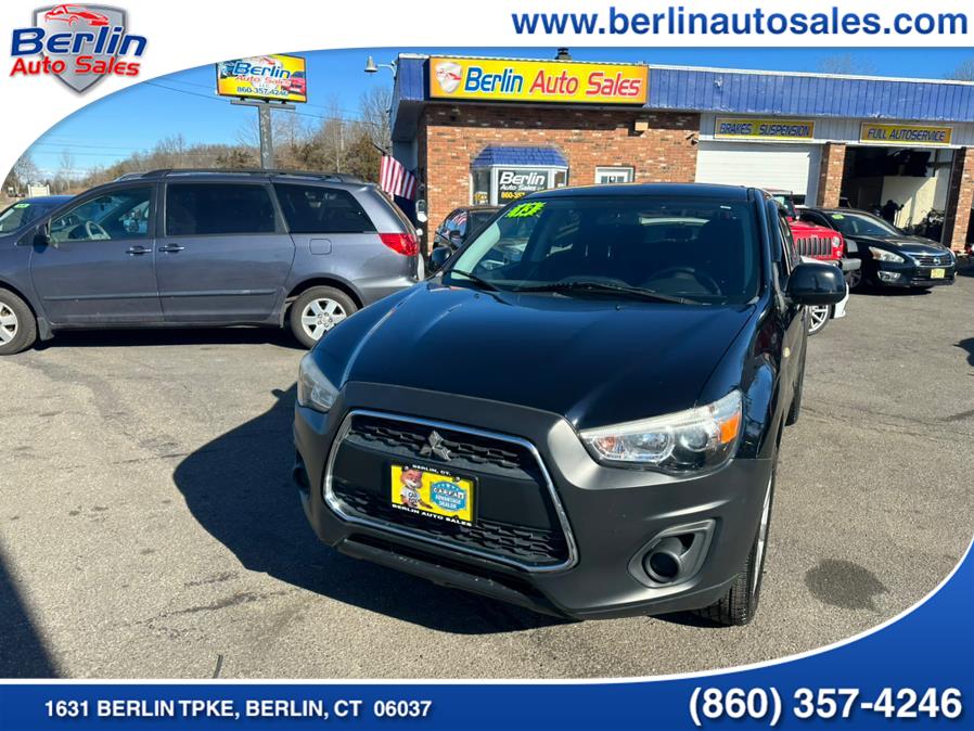 2013 Mitsubishi Outlander Sport 2WD 4dr CVT ES, available for sale in Berlin, Connecticut | Berlin Auto Sales LLC. Berlin, Connecticut 2013 Mitsubishi Outlander Sport 2WD 4dr CVT ES, available for sale in Berlin, Connecticut | Berlin Auto Sales LLC. Berlin, Connecticut