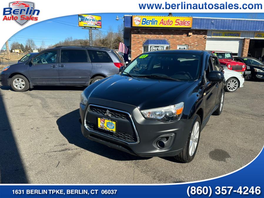 2013 Mitsubishi Outlander Sport 2WD 4dr CVT ES, available for sale in Berlin, Connecticut | Berlin Auto Sales LLC. Berlin, Connecticut 2013 Mitsubishi Outlander Sport 2WD 4dr CVT ES, available for sale in Berlin, Connecticut | Berlin Auto Sales LLC. Berlin, Connecticut
