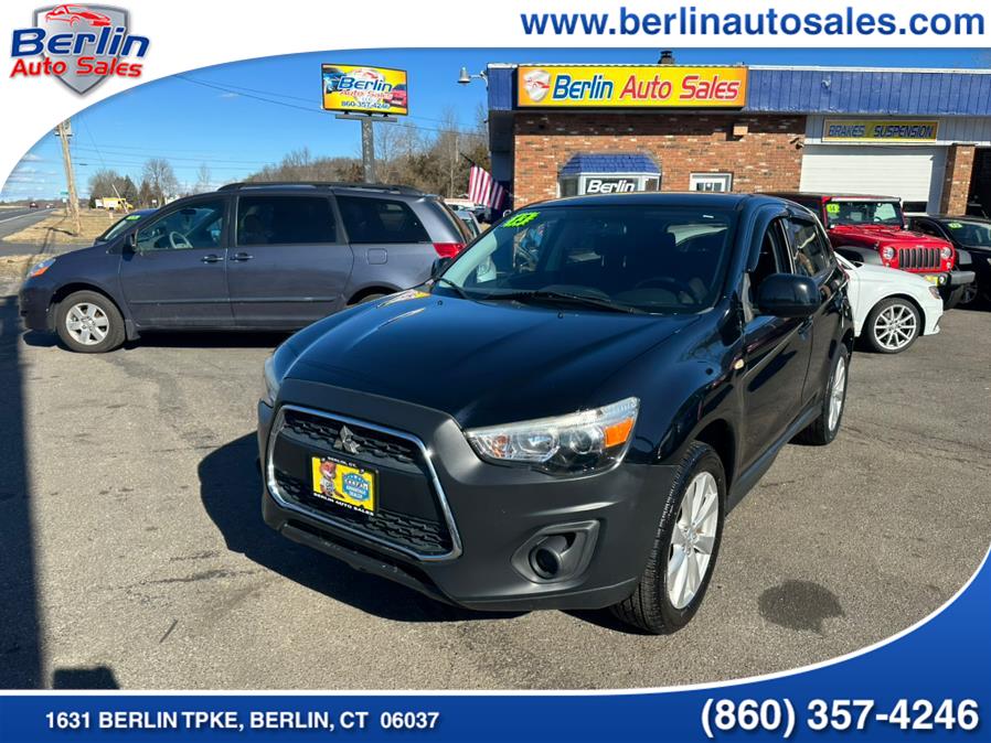 2013 Mitsubishi Outlander Sport 2WD 4dr CVT ES, available for sale in Berlin, Connecticut | Berlin Auto Sales LLC. Berlin, Connecticut 2013 Mitsubishi Outlander Sport 2WD 4dr CVT ES, available for sale in Berlin, Connecticut | Berlin Auto Sales LLC. Berlin, Connecticut