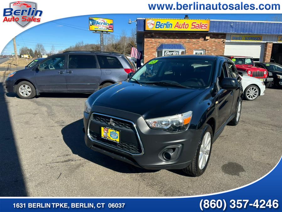 2013 Mitsubishi Outlander Sport 2WD 4dr CVT ES, available for sale in Berlin, Connecticut | Berlin Auto Sales LLC. Berlin, Connecticut 2013 Mitsubishi Outlander Sport 2WD 4dr CVT ES, available for sale in Berlin, Connecticut | Berlin Auto Sales LLC. Berlin, Connecticut