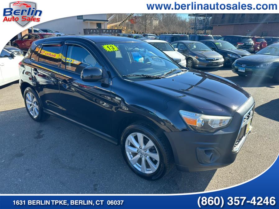 2013 Mitsubishi Outlander Sport 2WD 4dr CVT ES, available for sale in Berlin, Connecticut | Berlin Auto Sales LLC. Berlin, Connecticut 2013 Mitsubishi Outlander Sport 2WD 4dr CVT ES, available for sale in Berlin, Connecticut | Berlin Auto Sales LLC. Berlin, Connecticut