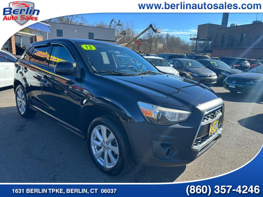2013 Mitsubishi Outlander Sport 2WD 4dr CVT ES, available for sale in Berlin, Connecticut | Berlin Auto Sales LLC. Berlin, Connecticut 2013 Mitsubishi Outlander Sport 2WD 4dr CVT ES, available for sale in Berlin, Connecticut | Berlin Auto Sales LLC. Berlin, Connecticut