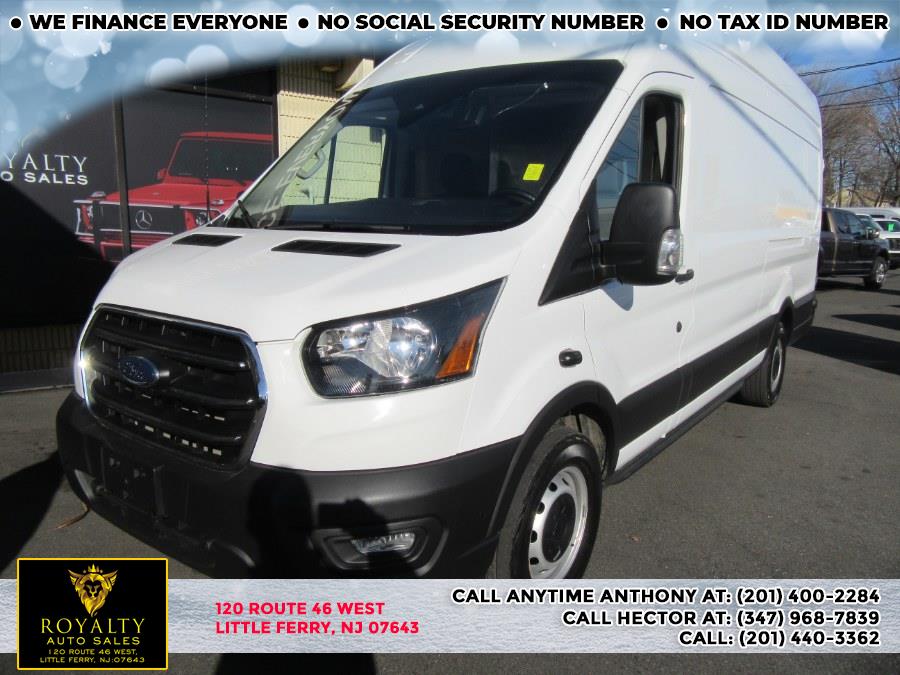 2020 Ford Transit Cargo Van T-350 148" EL Hi Rf 9500 GVWR RWD, available for sale in Little Ferry, New Jersey | Royalty Auto Sales. Little Ferry, New Jersey