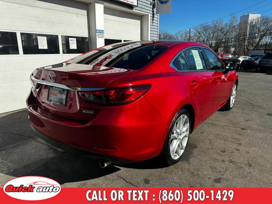2014 Mazda Mazda6 4dr Sdn Auto i Touring, available for sale in Bristol, Connecticut | Quick Auto LLC. Bristol, Connecticut 2014 Mazda Mazda6 4dr Sdn Auto i Touring, available for sale in Bristol, Connecticut | Quick Auto LLC. Bristol, Connecticut