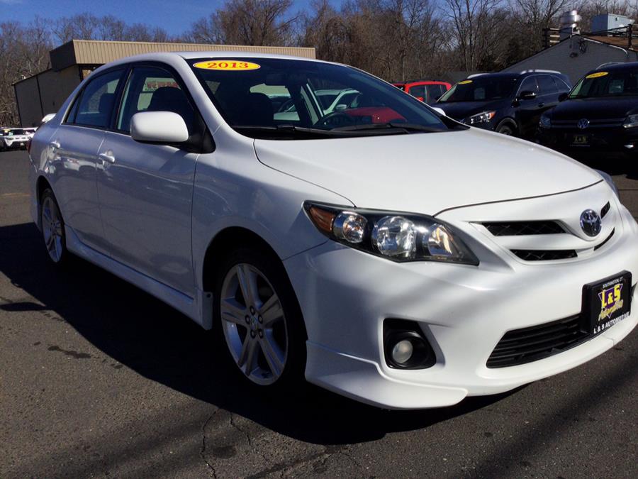 2013 Toyota Corolla 4dr Sdn Auto S, available for sale in Plantsville, Connecticut | L&S Automotive LLC. Plantsville, Connecticut 2013 Toyota Corolla 4dr Sdn Auto S, available for sale in Plantsville, Connecticut | L&S Automotive LLC. Plantsville, Connecticut
