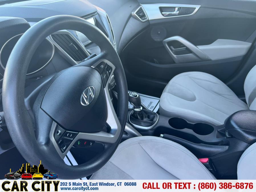 2012 Hyundai Veloster 3dr Cpe Man w/Gray Int, available for sale in East Windsor, Connecticut | Car City LLC. East Windsor, Connecticut 2012 Hyundai Veloster 3dr Cpe Man w/Gray Int, available for sale in East Windsor, Connecticut | Car City LLC. East Windsor, Connecticut