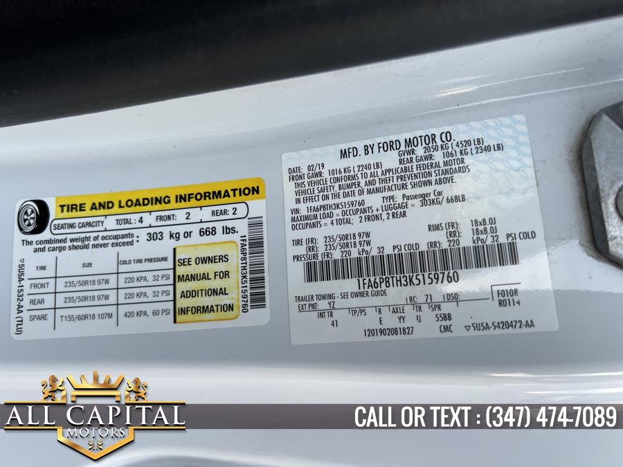 2019 Ford Mustang EcoBoost Fastback, available for sale in Brooklyn, New York | All Capital Motors. Brooklyn, New York 2019 Ford Mustang EcoBoost Fastback, available for sale in Brooklyn, New York | All Capital Motors. Brooklyn, New York