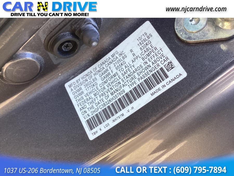 2019 Honda Civic EX Coupe CVT, available for sale in Burlington, New Jersey | Car N Drive. Burlington, New Jersey 2019 Honda Civic EX Coupe CVT, available for sale in Burlington, New Jersey | Car N Drive. Burlington, New Jersey