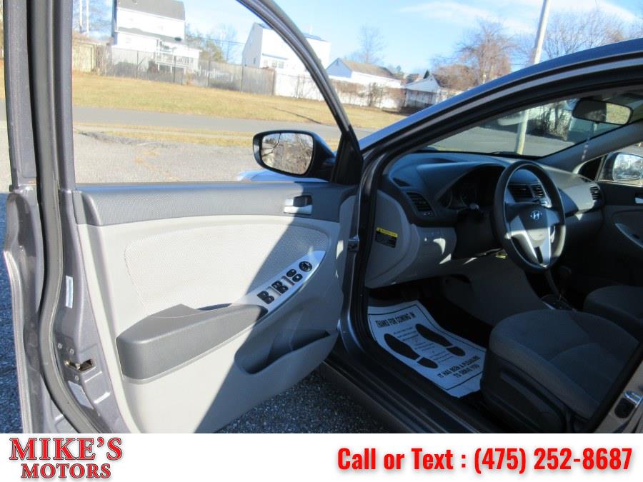 2014 Hyundai Accent 4dr Sdn Auto GLS, available for sale in Stratford, Connecticut | Mike's Motors LLC. Stratford, Connecticut 2014 Hyundai Accent 4dr Sdn Auto GLS, available for sale in Stratford, Connecticut | Mike's Motors LLC. Stratford, Connecticut