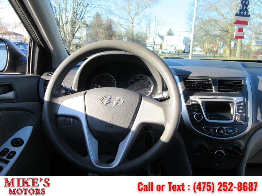 2014 Hyundai Accent 4dr Sdn Auto GLS, available for sale in Stratford, Connecticut | Mike's Motors LLC. Stratford, Connecticut 2014 Hyundai Accent 4dr Sdn Auto GLS, available for sale in Stratford, Connecticut | Mike's Motors LLC. Stratford, Connecticut