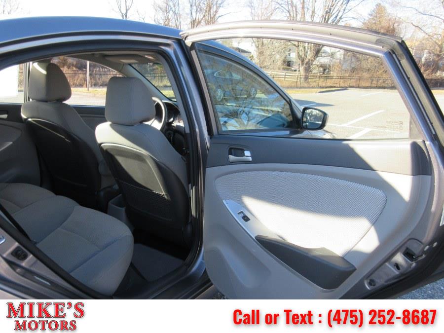2014 Hyundai Accent 4dr Sdn Auto GLS, available for sale in Stratford, Connecticut | Mike's Motors LLC. Stratford, Connecticut 2014 Hyundai Accent 4dr Sdn Auto GLS, available for sale in Stratford, Connecticut | Mike's Motors LLC. Stratford, Connecticut
