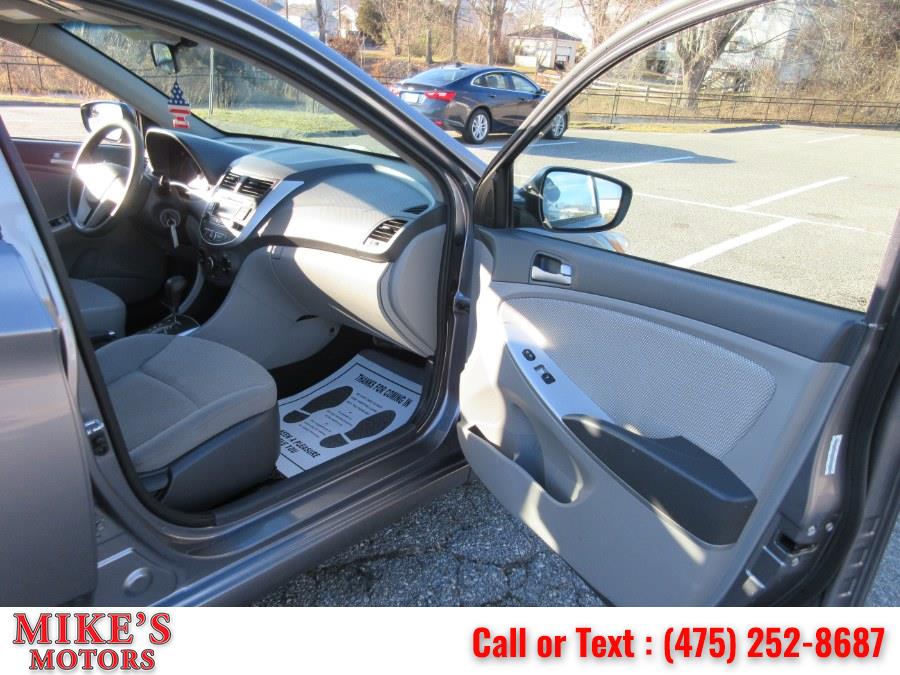 2014 Hyundai Accent 4dr Sdn Auto GLS, available for sale in Stratford, Connecticut | Mike's Motors LLC. Stratford, Connecticut 2014 Hyundai Accent 4dr Sdn Auto GLS, available for sale in Stratford, Connecticut | Mike's Motors LLC. Stratford, Connecticut