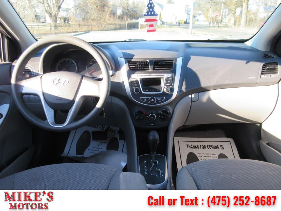 2014 Hyundai Accent 4dr Sdn Auto GLS, available for sale in Stratford, Connecticut | Mike's Motors LLC. Stratford, Connecticut 2014 Hyundai Accent 4dr Sdn Auto GLS, available for sale in Stratford, Connecticut | Mike's Motors LLC. Stratford, Connecticut