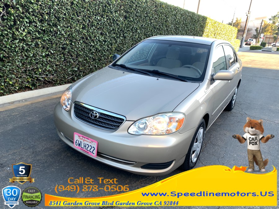 2007 Toyota Corolla 4dr Sdn Auto LE (Natl), available for sale in Garden Grove, California | Speedline Motors. Garden Grove, California 2007 Toyota Corolla 4dr Sdn Auto LE (Natl), available for sale in Garden Grove, California | Speedline Motors. Garden Grove, California