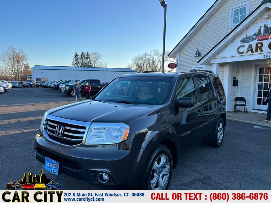 2012 Honda Pilot 4WD 4dr EX-L, available for sale in East Windsor, Connecticut | Car City LLC. East Windsor, Connecticut