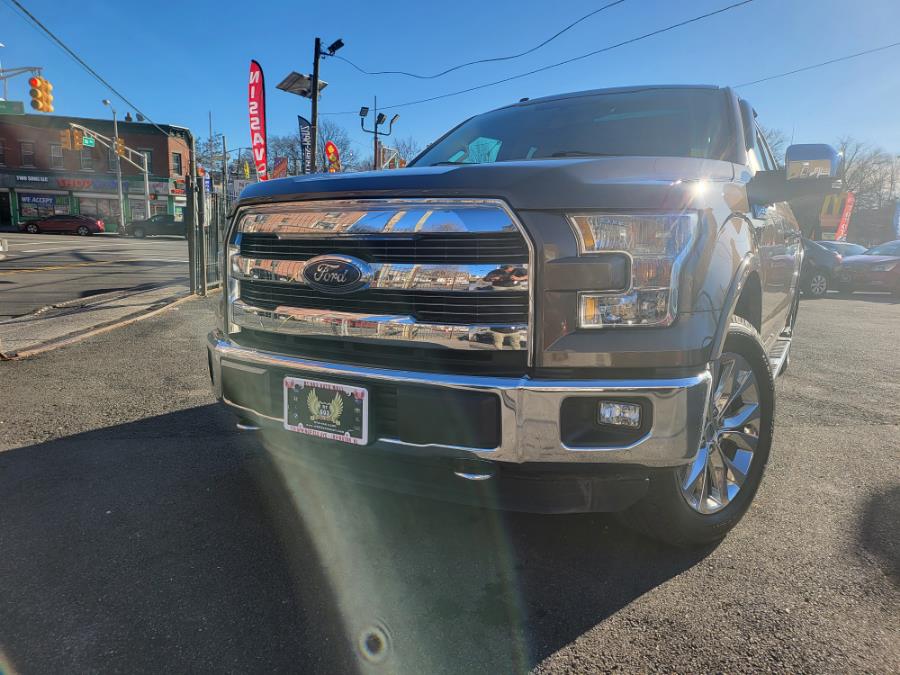 2016 Ford F-150 4WD SuperCrew 157" Lariat, available for sale in Irvington, New Jersey | Elis Motors Corp. Irvington, New Jersey