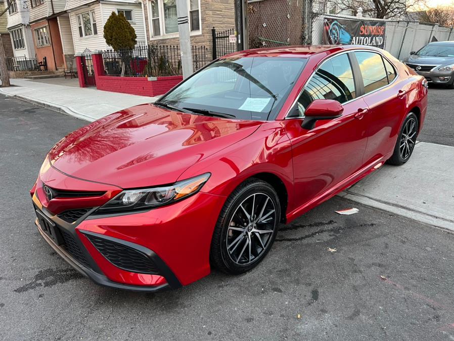2021 Toyota Camry SE Nightshade Auto (Natl), available for sale in Jamaica, New York | Sunrise Autoland. Jamaica, New York 2021 Toyota Camry SE Nightshade Auto (Natl), available for sale in Jamaica, New York | Sunrise Autoland. Jamaica, New York