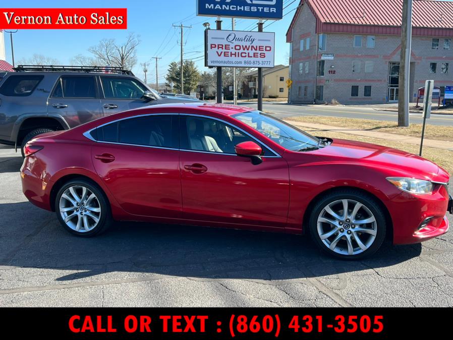 2016 Mazda Mazda6 4dr Sdn Auto i Touring, available for sale in Manchester, Connecticut | Vernon Auto Sale & Service. Manchester, Connecticut 2016 Mazda Mazda6 4dr Sdn Auto i Touring, available for sale in Manchester, Connecticut | Vernon Auto Sale & Service. Manchester, Connecticut