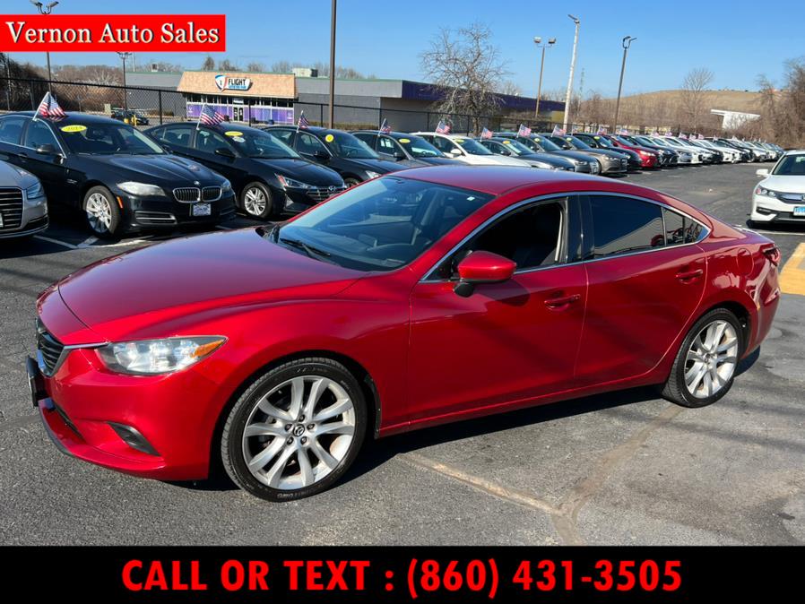2016 Mazda Mazda6 4dr Sdn Auto i Touring, available for sale in Manchester, Connecticut | Vernon Auto Sale & Service. Manchester, Connecticut 2016 Mazda Mazda6 4dr Sdn Auto i Touring, available for sale in Manchester, Connecticut | Vernon Auto Sale & Service. Manchester, Connecticut