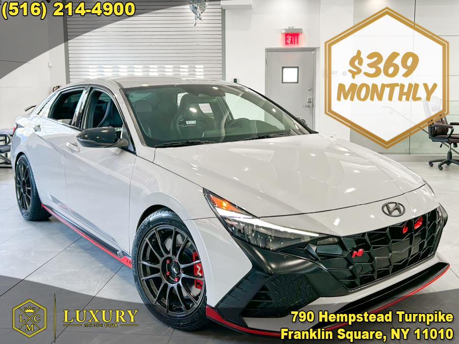 2022 Hyundai Elantra N Manual, available for sale in Franklin Square, New York | Luxury Motor Club. Franklin Square, New York