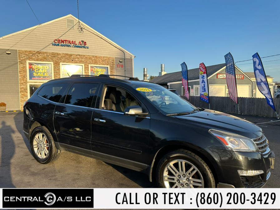 2014 Chevrolet Traverse AWD 4dr LT w/1LT, available for sale in East Windsor, Connecticut | Central A/S LLC. East Windsor, Connecticut