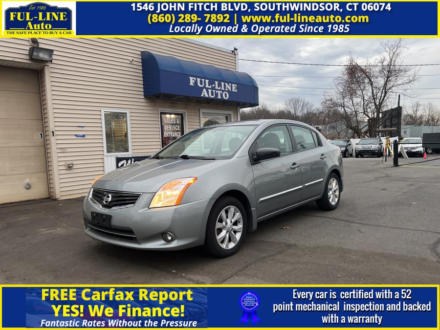 2011 Nissan Sentra 4dr Sdn I4 CVT 2.0 SR, available for sale in South Windsor , Connecticut | Ful-line Auto LLC. South Windsor , Connecticut