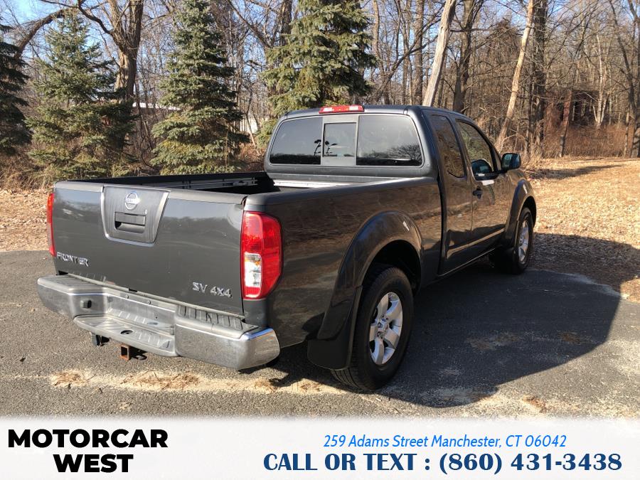 2012 Nissan Frontier 4WD King Cab SV, available for sale in Manchester, Connecticut | Motorcar West. Manchester, Connecticut 2012 Nissan Frontier 4WD King Cab SV, available for sale in Manchester, Connecticut | Motorcar West. Manchester, Connecticut