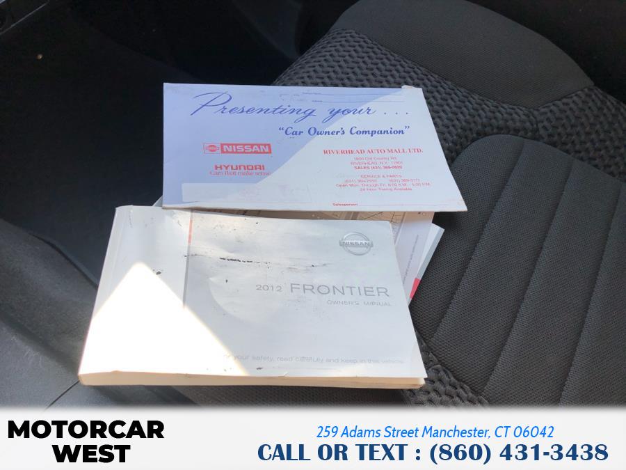 2012 Nissan Frontier 4WD King Cab SV, available for sale in Manchester, Connecticut | Motorcar West. Manchester, Connecticut 2012 Nissan Frontier 4WD King Cab SV, available for sale in Manchester, Connecticut | Motorcar West. Manchester, Connecticut