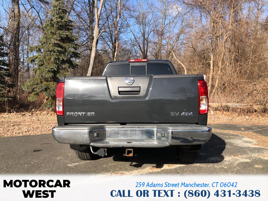 2012 Nissan Frontier 4WD King Cab SV, available for sale in Manchester, Connecticut | Motorcar West. Manchester, Connecticut 2012 Nissan Frontier 4WD King Cab SV, available for sale in Manchester, Connecticut | Motorcar West. Manchester, Connecticut