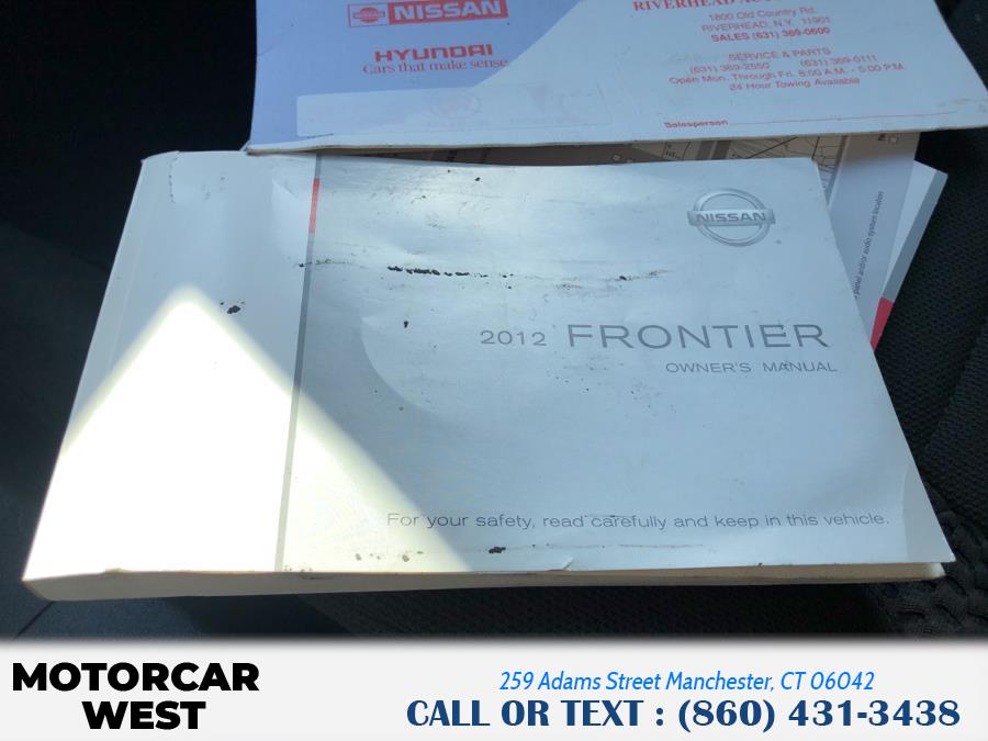 2012 Nissan Frontier 4WD King Cab SV, available for sale in Manchester, Connecticut | Motorcar West. Manchester, Connecticut 2012 Nissan Frontier 4WD King Cab SV, available for sale in Manchester, Connecticut | Motorcar West. Manchester, Connecticut