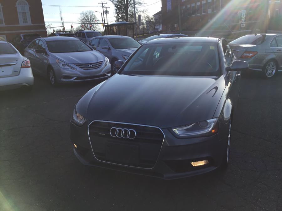 2013 Audi A4 4dr Sdn Auto quattro 2.0T Premium Plus, available for sale in Manchester, Connecticut | Liberty Motors. Manchester, Connecticut 2013 Audi A4 4dr Sdn Auto quattro 2.0T Premium Plus, available for sale in Manchester, Connecticut | Liberty Motors. Manchester, Connecticut