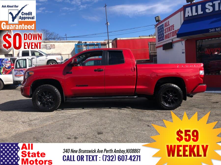 2017 Toyota Tundra 4WD TRD Pro Double Cab 6.5'' Bed 5.7L (Natl), available for sale in Perth Amboy, New Jersey | All State Motor Inc. Perth Amboy, New Jersey 2017 Toyota Tundra 4WD TRD Pro Double Cab 6.5'' Bed 5.7L (Natl), available for sale in Perth Amboy, New Jersey | All State Motor Inc. Perth Amboy, New Jersey