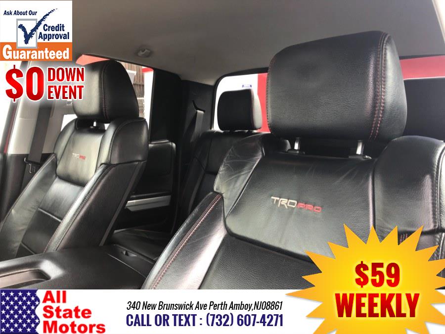 2017 Toyota Tundra 4WD TRD Pro Double Cab 6.5'' Bed 5.7L (Natl), available for sale in Perth Amboy, New Jersey | All State Motor Inc. Perth Amboy, New Jersey 2017 Toyota Tundra 4WD TRD Pro Double Cab 6.5'' Bed 5.7L (Natl), available for sale in Perth Amboy, New Jersey | All State Motor Inc. Perth Amboy, New Jersey