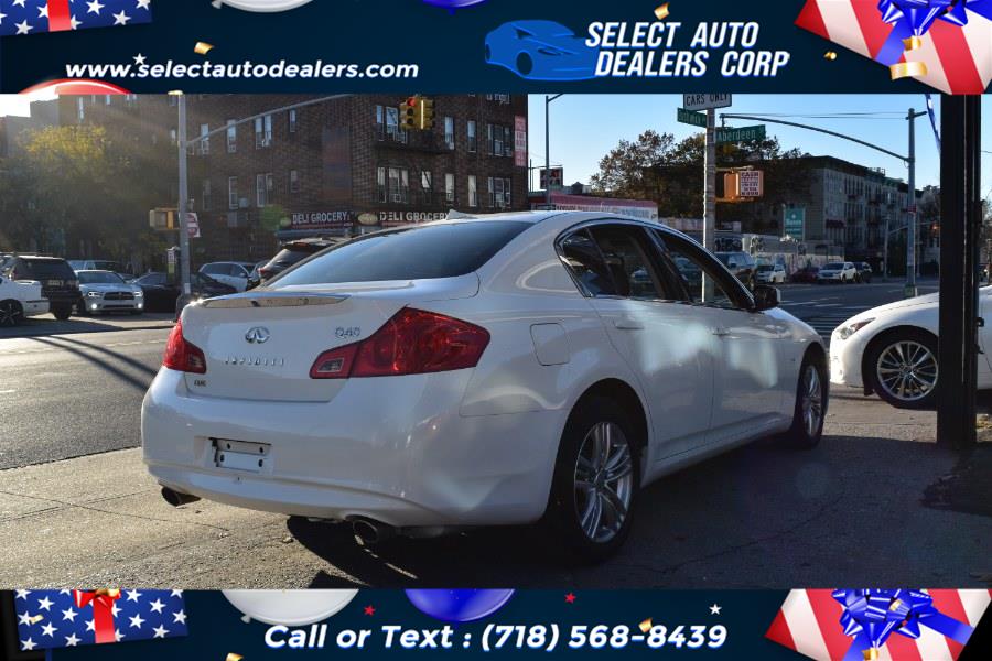 2015 INFINITI Q40 4dr Sdn AWD, available for sale in Brooklyn, New York | Select Auto Dealers Corp. Brooklyn, New York 2015 INFINITI Q40 4dr Sdn AWD, available for sale in Brooklyn, New York | Select Auto Dealers Corp. Brooklyn, New York